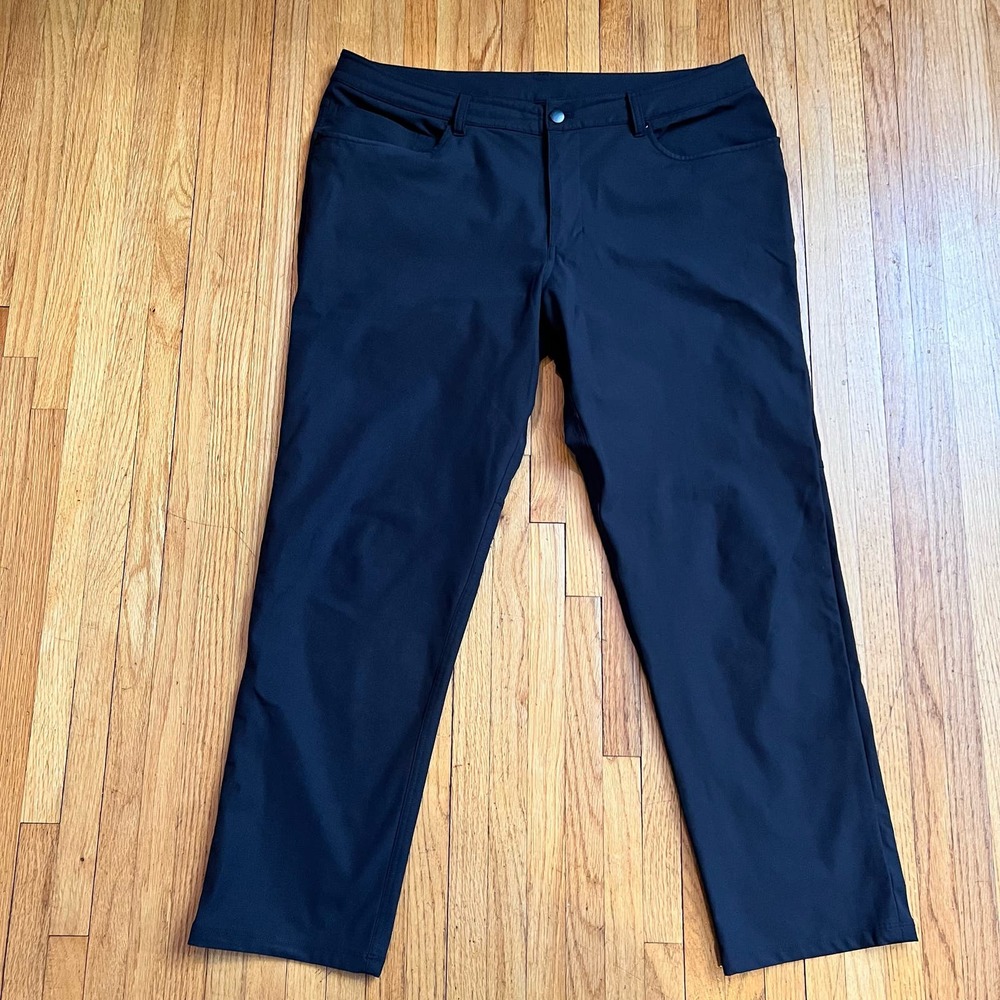 Lululemon Pants Mens 36 ABC Pants Classic Fit Warpstream Chino Black